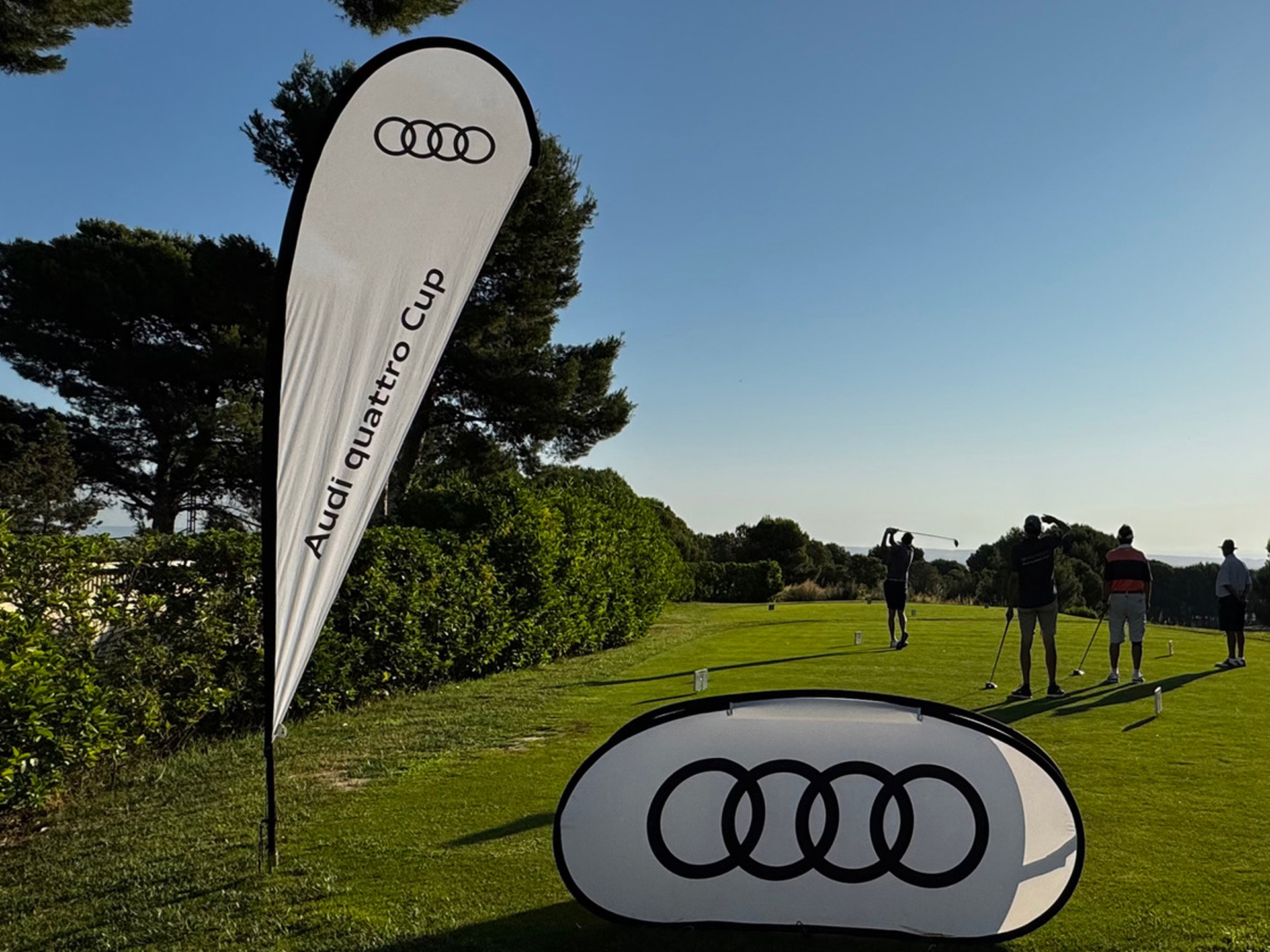 El torneo del Audi quattro Cup en el Real Club de Golf La Peñaza, toda una fiesta