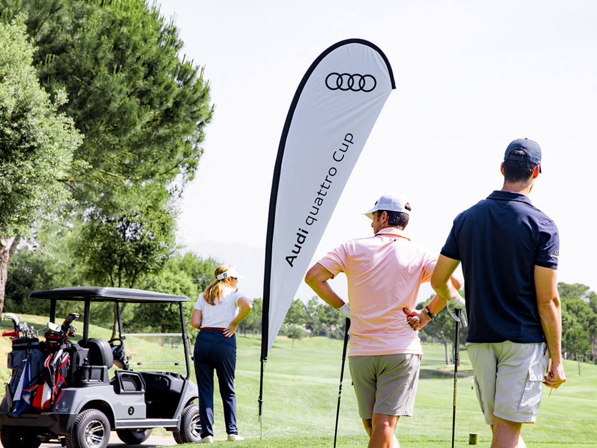 Éxito absoluto en la visita del Audi quattro Cup a La Roca Golf, León Golf y el Real Club La Moraleja